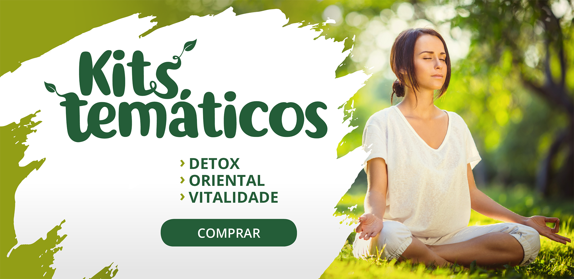 Kits temático detox, oriental, vitalidade