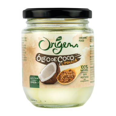 Óleo de Coco e Linhaça biológico