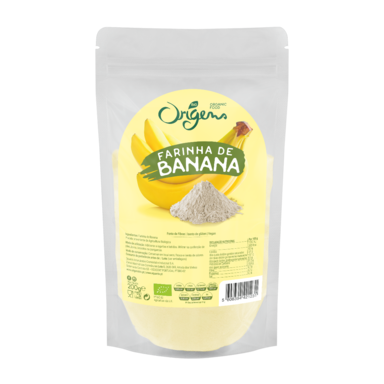 Farinha de banana biológica