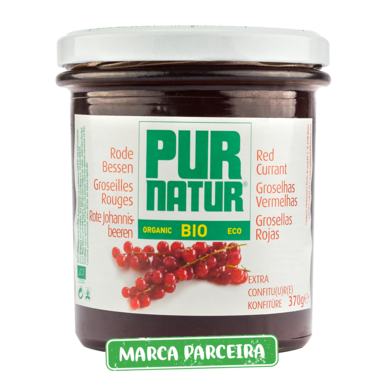 Compota de groselha 370 g Pur Natur Marca Parceira