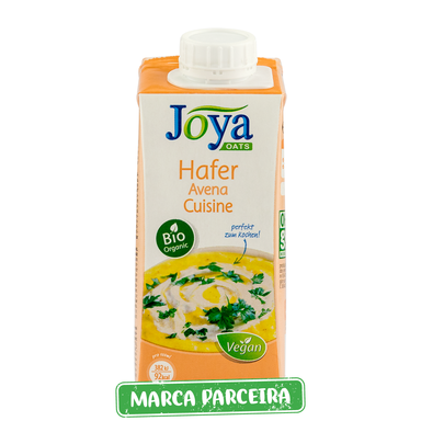 Creme vegetal para culinária Joya em pacote de 200 ml