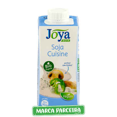 Creme Vegetal de Soja em pacote de 200 ml