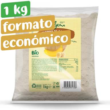 farinha de banana formato economico kg Origens Bio - squared