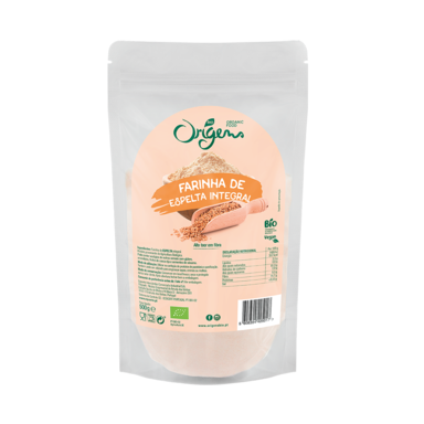 Farinha integral de espelta Origens Bio