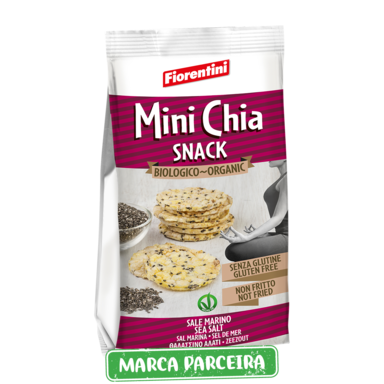 Fiorentini Mini Galetes Milho com Chia Biológicas