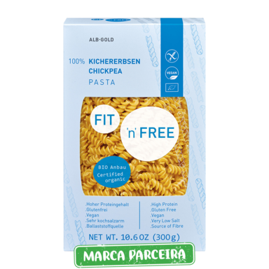 FitnFree massa grao de bico biologica