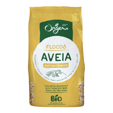 Flocos de Aveia Instântaneos Origens Bio