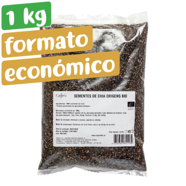 Sementes de Chia em Formato Económico
