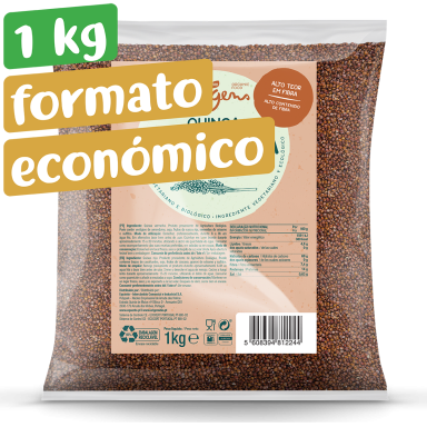 quinoa vermelha formato económico kg Origens Bio - squared