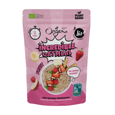 Incredible Oatmeal Fruit Origens Bio squared
