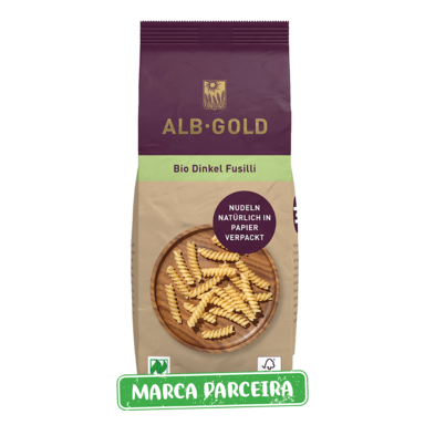 Fusili de Espelta Integral Alb Gold