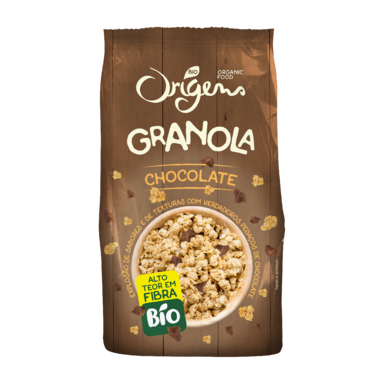 Granola de cacau biológica 