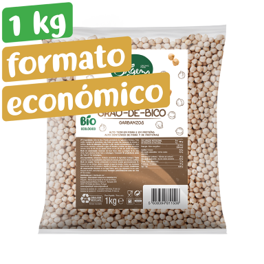 grão de bico formato económico kg Origens Bio - squared