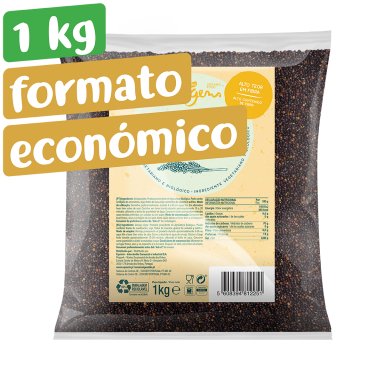 quinoa preta biológica formato ecónomico kg Origens Bio - squared