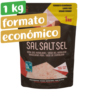 Sal Rosa dos Himalaias Biológico Formato Económico 1kg squared