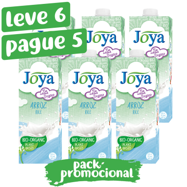 Pack Promocional: Bebida de Arroz Bio Joya 1L squared biológico