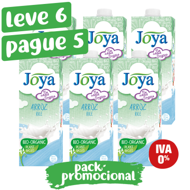 Pack Promocional: Bebida de Arroz Bio Joya 1L squared biológico