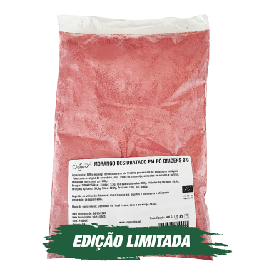 Morango Desidratado em Pó Origens Bio 500g squared