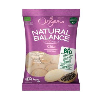 Bolachas natural balance de chia