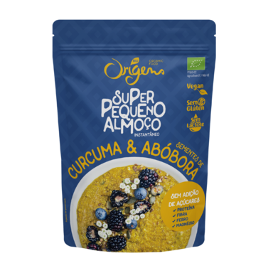 Super pequeno almoço curcuma e Sementes de abóbora