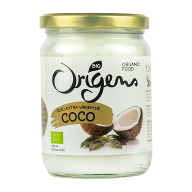 óleo de coco Origens Bio em frasco de 500ml