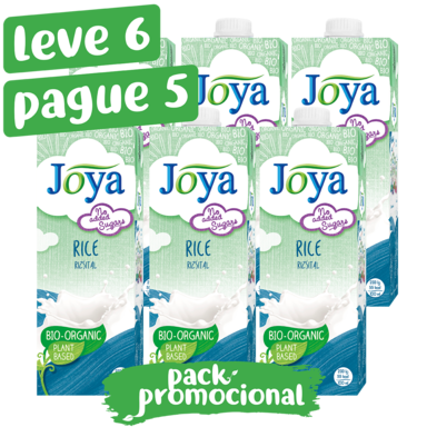 Pack de 6 bebidas de arroz biológicas