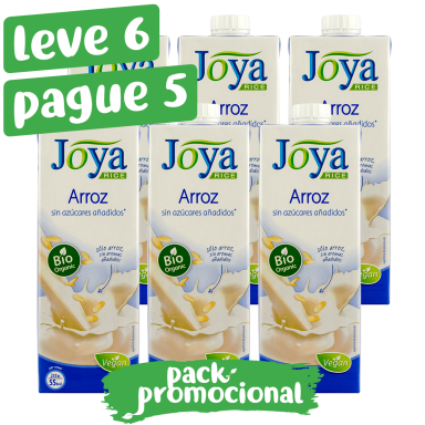 Promocional: Bebida de Arroz sem glúten Joya 