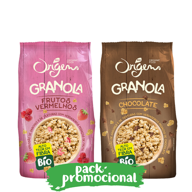 Pack Granola de Chocolate e Frutos Vermelhos