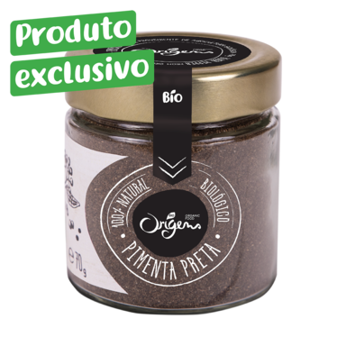 Pimenta preta em pó