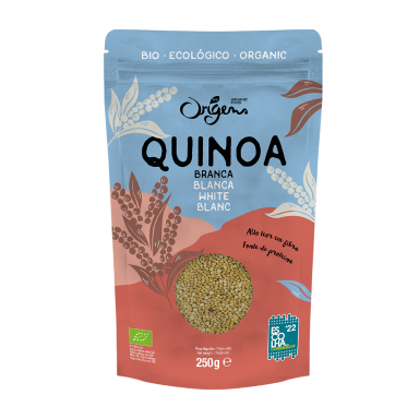 Quinoa Branca em embalagem de 250g 