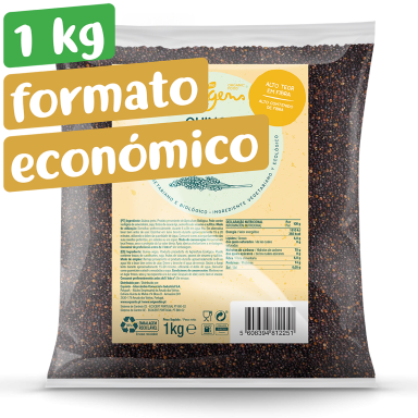 quinoa preta formato ecónomico kg Origens Bio - squared