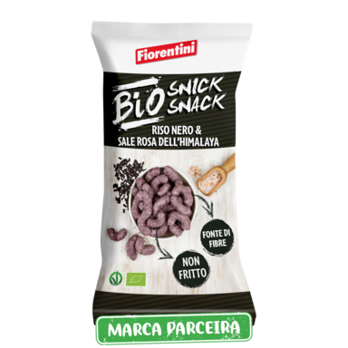 Snack de Arroz preto e sal Rosa dos Himalaias 45g 