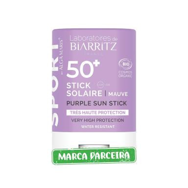 Stick Solar SPF50+ com cor Lilás 12g squared