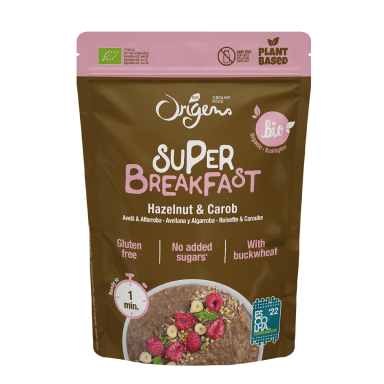 Super Pequeno Almoço Instantâneo Alfarroba e Avelã 300g