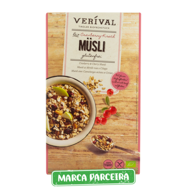 Verival Muesli com Arandos e Cereja Biológico
