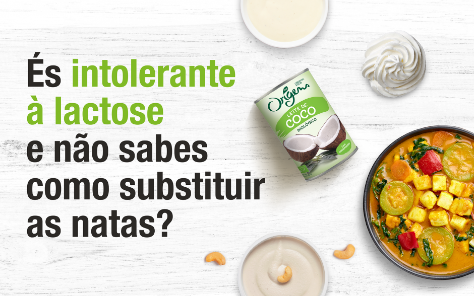 És intolerante à lactose e não sabes como substituir as natas?