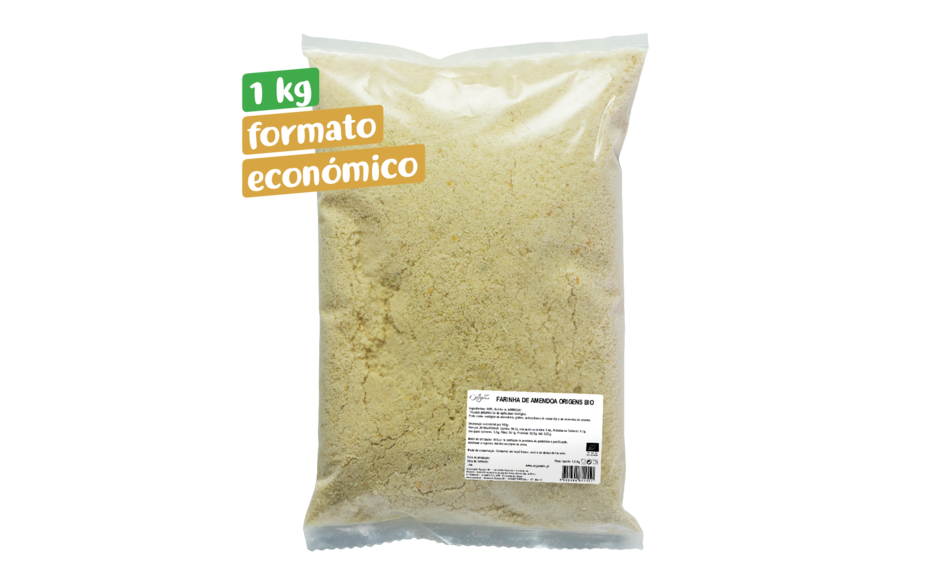 Farinha de Amêndoa 1kg Formato Económico