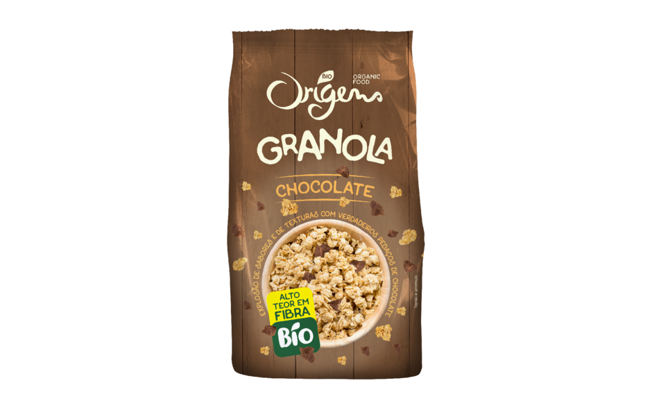 Granola de cacau Origens Bio