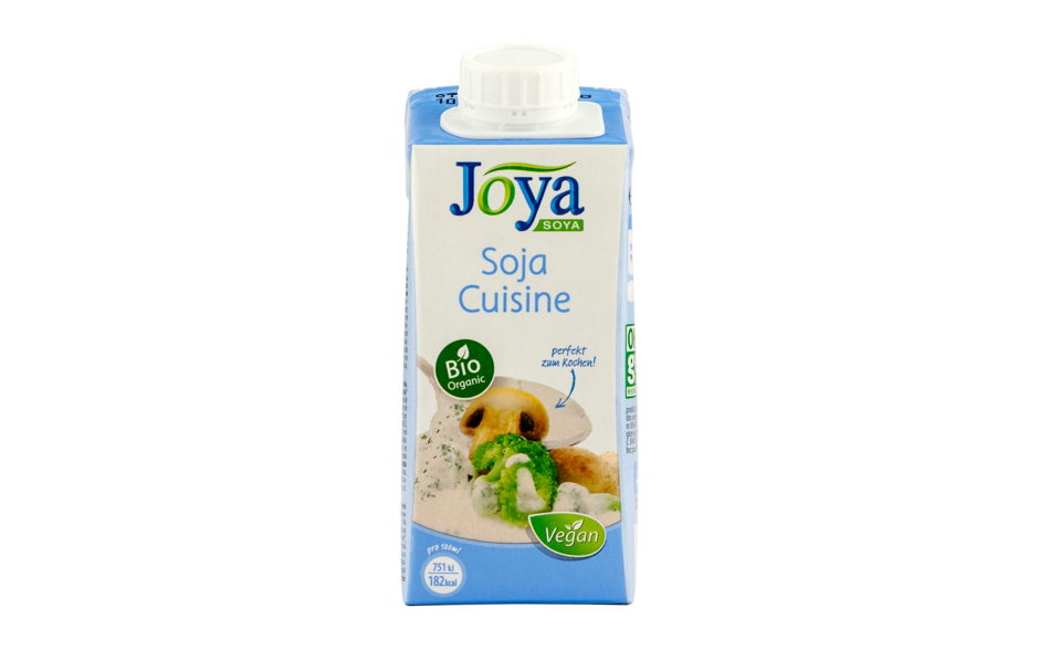 Creme Vegetal de Soja p/culinária em pacote de 200 ml 