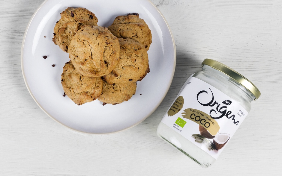 Bolachas com Óleo de coco