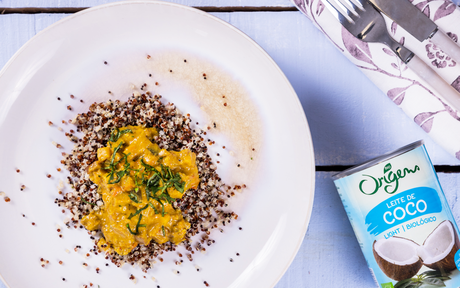 Receita com Leite de Coco Light