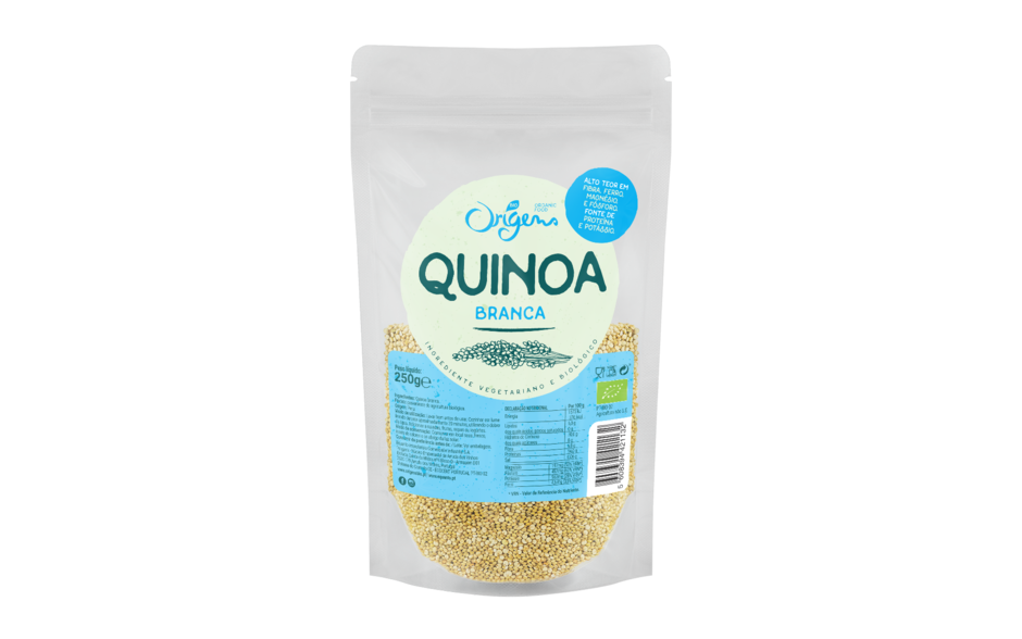 Quinoa Branca em embalagem de 250g 