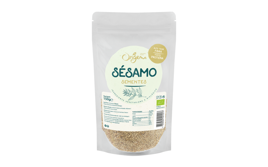 Sementes de Sésamo em embalagem de 150g 