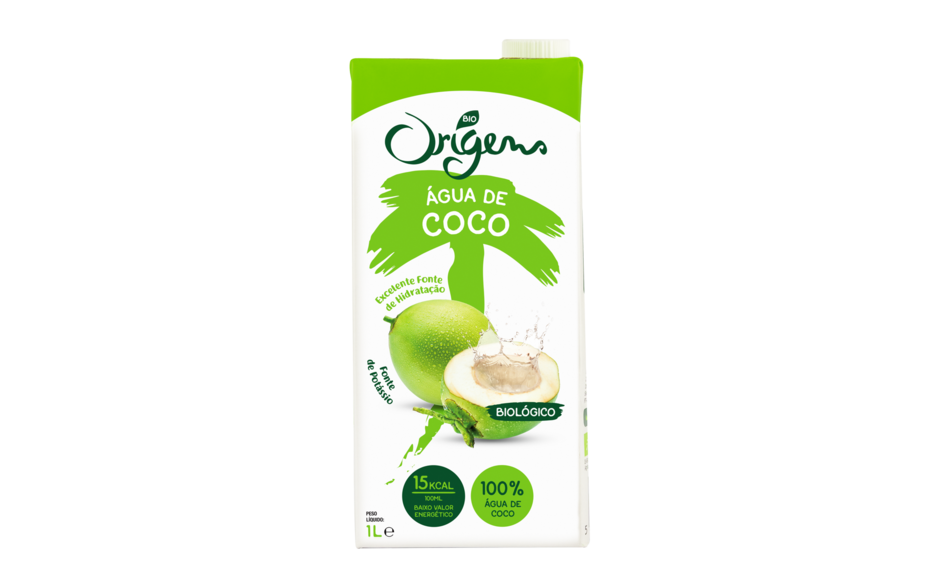 Água de Coco em pacote de 1 L 