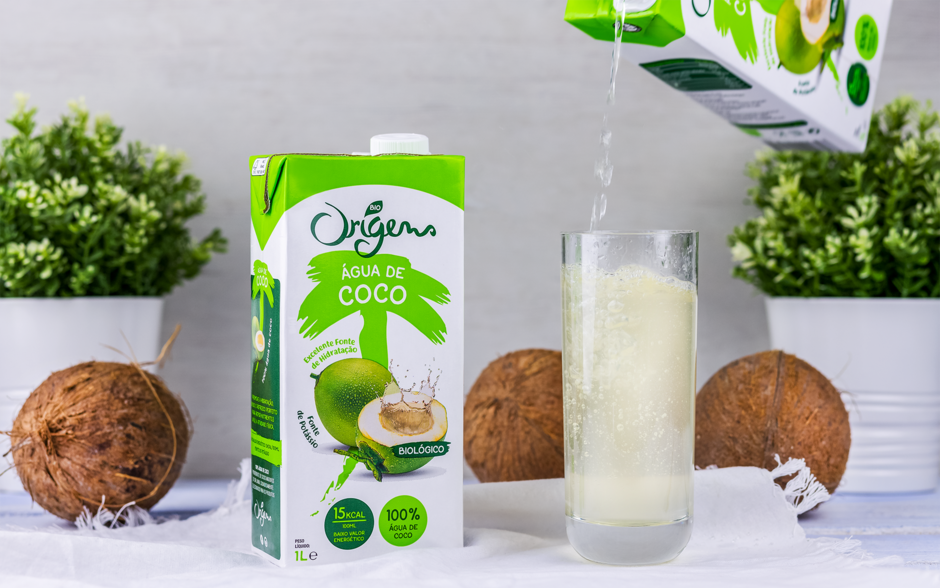 Sugestão de apresentação de água de coco