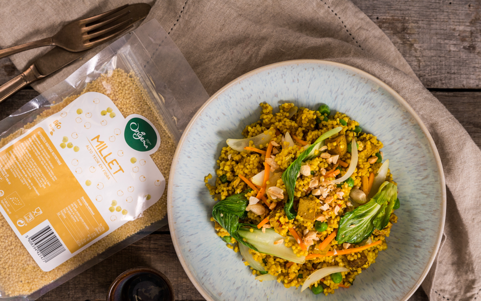 Receita com Millet Biológico