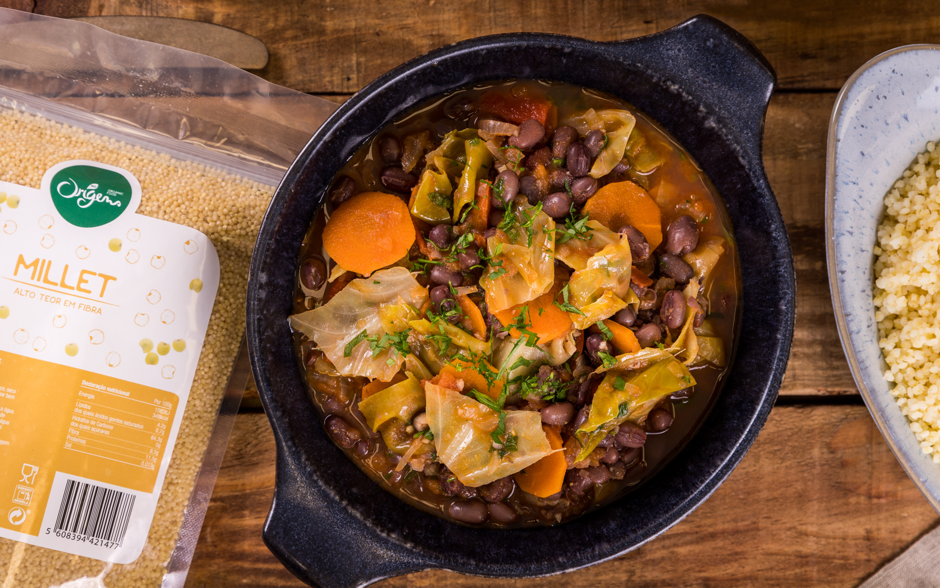 Sugestão de receita Millet