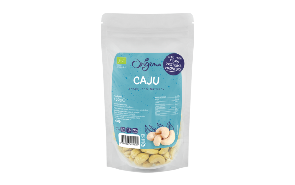 Caju em embalagem de 150g 