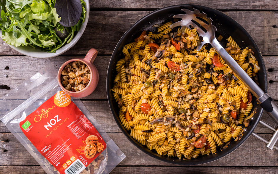 Receita com Nozes Biológicas