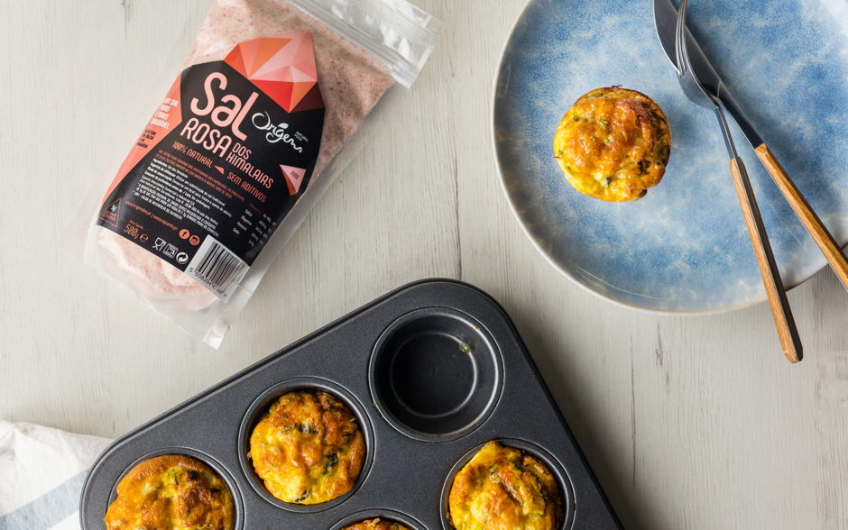 Receita com sal fino dos himalaias